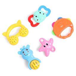 House of Kids Baby Rattles Pack of 5 - Multicolour-picture-25