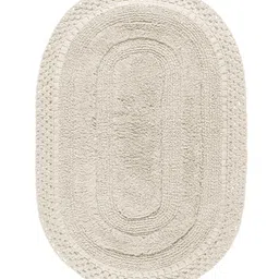 saral home Saralhome BERA Cotton Antiskid 2pc Bathset Ivory. 45x75-45cm x 50cm image 2