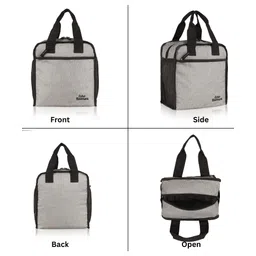 Echo Boomers Premium Lunch BagStylish, Lightweight, Attractive, & Durable Meal Companion and versatile bag(Grey). image 2