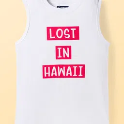 Pine Kids Cotton Woven Half Sleeves Shirt With T-Shirt & Floral Print - Multicolour image 4