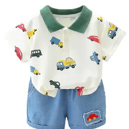 StyleCast x Revolte Boys Printed T-shirt with Shorts-picture-55