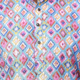 garbhodakshai Men Geometric Printed Indie Prints Kurta image 2