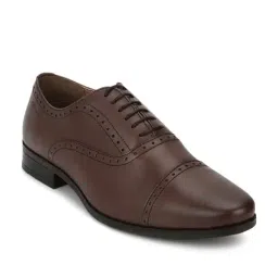 Red Tape Men's Teak Brown Oxford Shoes-picture-23