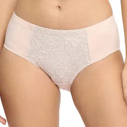 Soie Self Design Peach Bikni Panty image 1