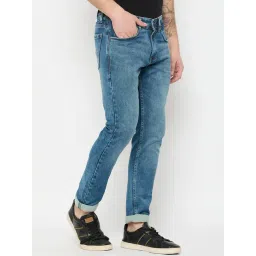 Duke Blue Blended Smart Fit Washed Jeans image 4