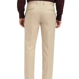 Arrow Beige Regular Fit Trousers image 2