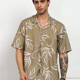 Metronaut Men Floral Printed Shirts-picture-28