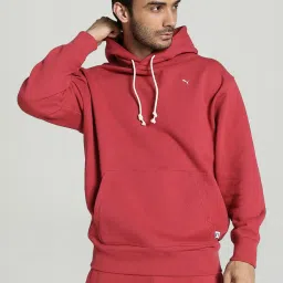 Puma MMQ Red Relaxed Fit Hooded Jacket image 1