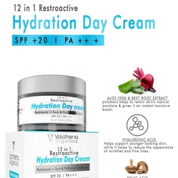 Volamena Organics 12 In 1 Restroactive Hydration Day Cream - 50ml image 3