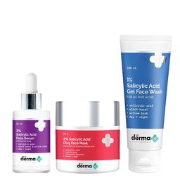 The Derma co. Set of Salicylic Acid Face Wash, Face Mask & Face Serum-picture-48