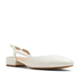 Aldo Women's White Sling Back Sandals image 1