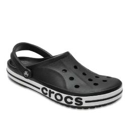 Crocs Unisex Bayaband Black Back Strap Clogs-picture-1