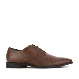 Bata Men's Brown Oxford Shoes-picture-33