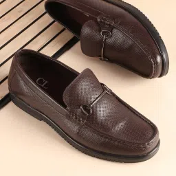 Carlton London Men's Brown Casual Loafers image 1