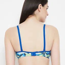 Clovia Blue Non Wired Padded T-Shirt Bra image 2