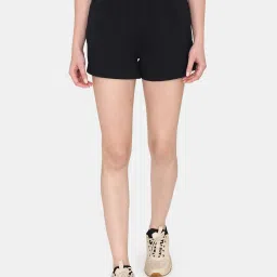Zelocity by Zivame Black Sports Shorts image 1