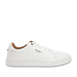 Pepe Jeans Men's Joe Cup White Casual Sneakers image 1