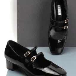 Elle Women's Black Mary Jane Shoes image 1