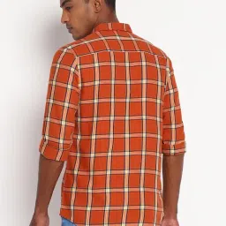 Lee Rust Slim Fit Check Shirt image 2