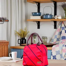 FOONTY Unisex Striped Eco Friendly Lunch Bag-picture-10