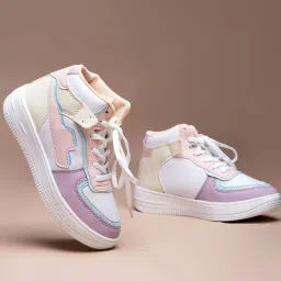 Shoetopia Kids Multicolor Casual Sneakers image 1