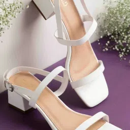 Inc.5 Women's White Back Strap Sandals image 1
