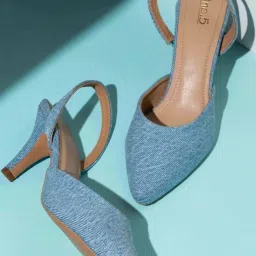 Inc.5 Women's Blue Sling Back Stilettos image 1