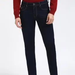 Peter England Navy Slim Fit Jeans image 1
