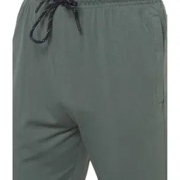 Octave Fern Mid Rise Solid Track Pants image 4