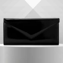 Fastrack Black Solid Bi-Fold Wallet For Women-picture-32