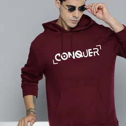 R.Code by The Roadster Life Co. Men Cotton Hooded Sweatshirt-picture-36