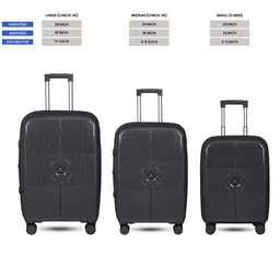 Polo Class Set Of 3 Hard Sided Trolley Bag With Vanity image 4