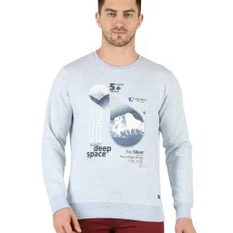 Monte Carlo Sky Blue Round Neck Sweatshirt image 1