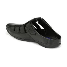 El Paso Men's Black Fisherman Sandals image 5
