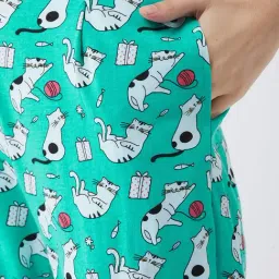 Miss Chase Green Shirt With Pyajamas image 5