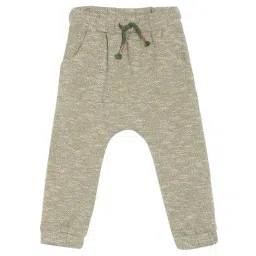 MINIKLUB Boys Brown Self 1 Joggers-image-0