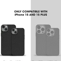 Gripp Carbon with Mag-Safe Case Compatible with Iphone 15 Plus - Black-image-7