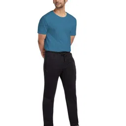 XYXX Blue & Black T-Shirt & Trackpants Set image 5