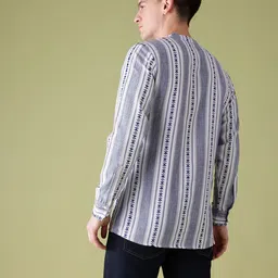 Anouk Woven Design Geometric Kurta image 2