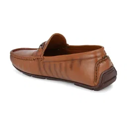 El Paso Men's Tan Casual Loafers image 5