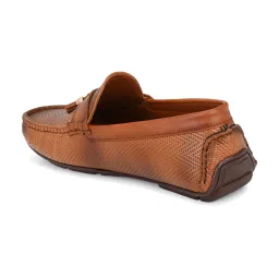 El Paso Men's Tan Casual Mocassins image 5
