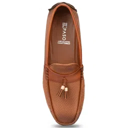 El Paso Men's Tan Casual Mocassins image 3