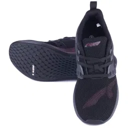 Furo by Red Chief Men's Black Running Shoes image 5
