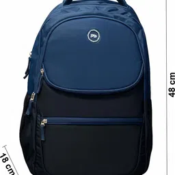 PB Pearlbags Unisex Colourblocked Backpack image 5