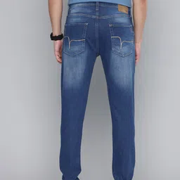 Flying Machine Men Slash Slim Tapered Fit Heavy Fade Stretchable Jeans image 3
