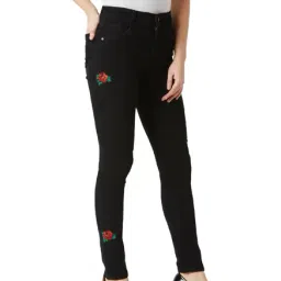 Miss Chase Black Slim Fit High Rise Jeans-picture-11