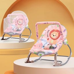 fab n funky Baby Rocker With Electric Vibrating Music- Pink-picture-23