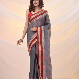 Arhi Woven Design Pure Cotton Taant Saree-image-49