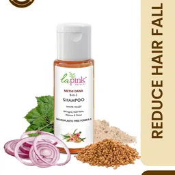 La Pink Methi Dana 8-in-1 Shampoo For Hair Growth - 30 ml-image-43