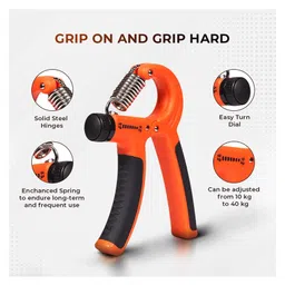 Sanjary Hand Grip Workout Strengthener, Adjustable (10 Kg - 40 Kg) Hand Gripper (Color Design May Vary) image 3